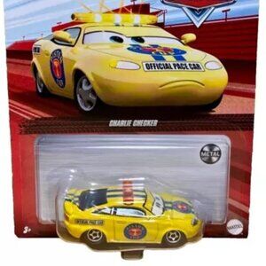Disney Pixar Cars Charlie Checker Metal Series 1:64 Toy Car Mattel NIP 2021